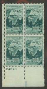 1011 MNH  Plate block