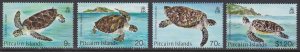 Pitcairn Isl, Fauna, Turtles MNH / 1986