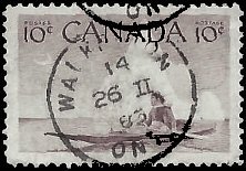 CANADA   #351 USED (6)