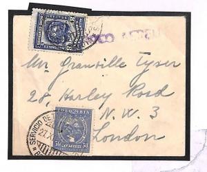 Colombia W-airs London GB Cover {samwells-covers}PTS 1935 GS284