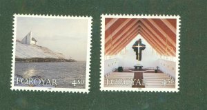 FAROE ISLANDS 344-5 MNH BIN $2.00