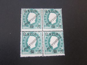 Timor 1895 Sc 35 Block MNH