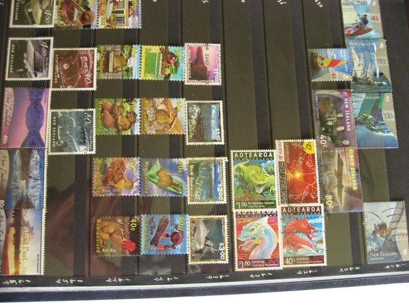 New Zealand collection to 2007 in stockbook U,MH, MNH read description