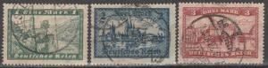 Germany #337-9 F-VF Used CV $13.50 (A8198)