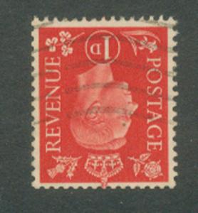 Great Britain GVI  SG 463 Inverted watermark  VFU