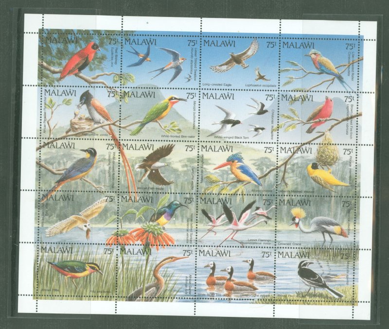 Malawi #598  Souvenir Sheet