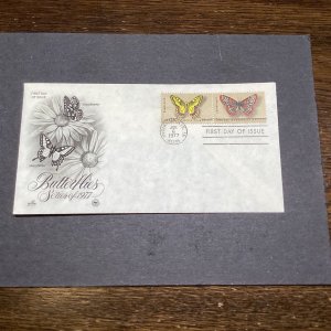 First Day of Issue-1977- Butterflies-Cover-US