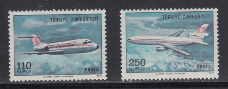 Turkey   #c1-56   mnh   cat $173.00 - complete airmail set