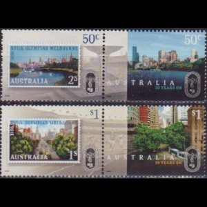 AUSTRALIA 2006 - Scott# 2583a-5a Melbourne Olympics Set of 4 NH