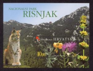 Croatia Sc# 550 MNH Risnjak National Park (S/S)