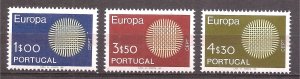 Portugal - 1970 - Mi. 1092-94 (CEPT) - MNH - RB126