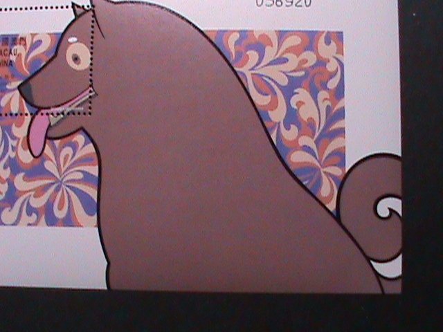 ​MACAU CHINA-2006-SC#1187- YEAR OF THE LOVELY DOG MNH S/S VERY FINE