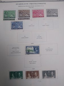 collection on pages Nyasaland JO: CV $162