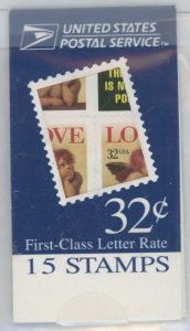 United States #BK235 Mint (NH) Multiple (Love)