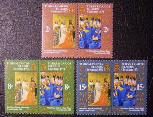 Turks & Caicos Islands Scott #240-245 unused