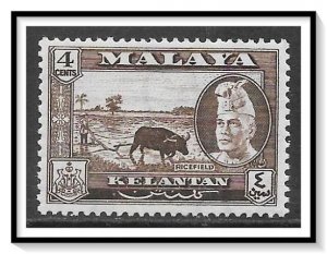 Kelantan #74 Sultan & Rice Field MNH