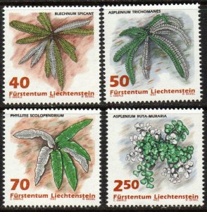 Liechtenstein Sc #986-989 MNH