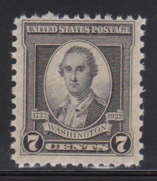 U S Scott 712 Mint OG NH - 2009 SCV $0.60 - Lot # 712-A9
