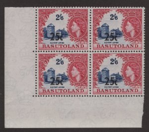Mint Never Hinged SC69b SG66b 25c on 2sh6p T3 Corner Block of 4