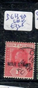 FIJI ISLANDS KGV 1D WAR STAMP SG 139D     VFU       P0313H