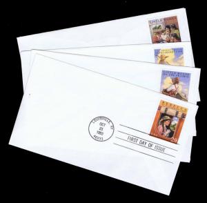 1993 US#2785-88 CLASSIC BOOK - 1ST DAY COVER SET - VF - CV $5.00 (ESP#4198)