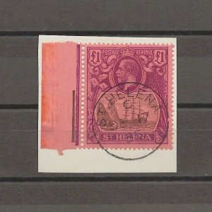 ST HELENA 1922/37 SG 96 USED Cat £750