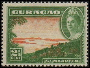 Netherlands Antilles 167 - Mint-H - 2 1/2c St. Marten (1943) (cv $0.35)