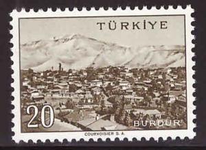 TURKEY Scott 1327 MNH** 32.5x22mm stamp