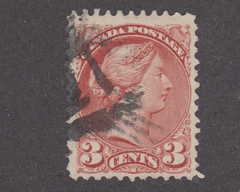 Canada #37 Used Small Queen Fancy Cork