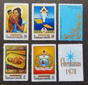 *FREE SHIP Samoa Christmas 1970 Painting Religious (stamp) MNH *see scan