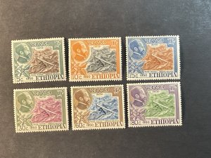 ETHIOPIA # 308-313--MINT NEVER/HINGED---COMPLETE SET---1951