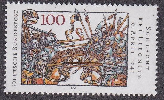Germany # 1635, Battle of Legnica 750th Anniversary, NH, 1/2 Cat.