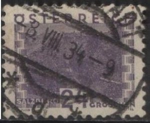 Austria 345 (used) 24g Salzburg, dull vio (1932)