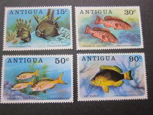 Antigua 1976 Sc 444-447 set MNH