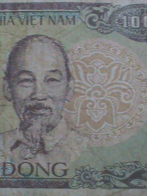 ​VIETNAM- 1988- HO JI MING PERIOD 1000 DONG-ANTIQUE OLD CURRENCY-CIRCULATED