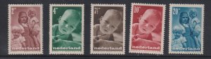 Netherlands  #B180-B184 MNH 1947 child welfare