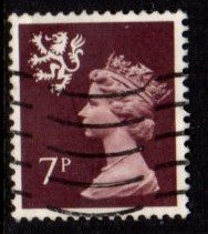 Scotland - #SMH8 Machin Queen Elizabeth II - Used