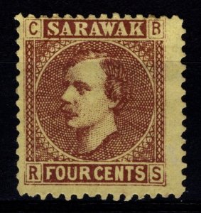 Sarawak 1875 Sir Charles Brooke Def., 4c [Unused]