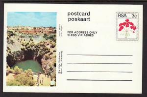 South Africa Flower Unused Postal Card 