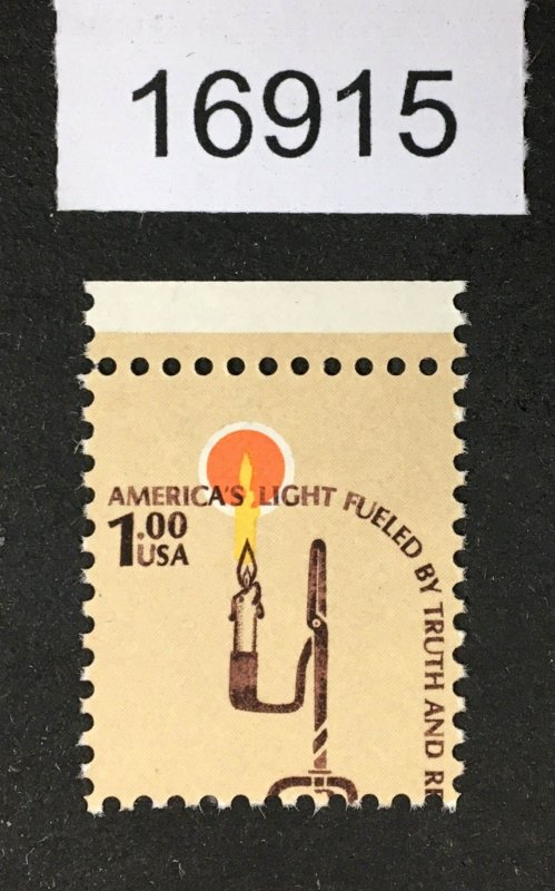 US STAMPS # 1610 VAR. MINT OG NH MISPERF + CANDLE HOLDER & TEXT SHIFT LOT #16915