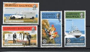 Guernsey 153-156 used