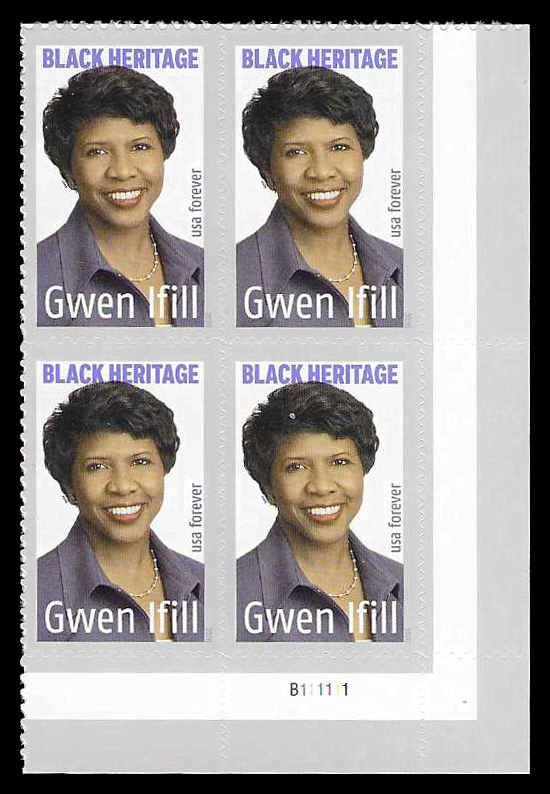 PCBstamps  US #5432 PB $2.20(4x55c}Gwen Ifill, MNH, (PB-4b)