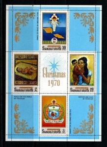 SAMOA SGMS357 1970  CHRISTMAS  MNH