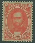 US Hawaii SC#31 King Kamehameha IV, 2c, MH