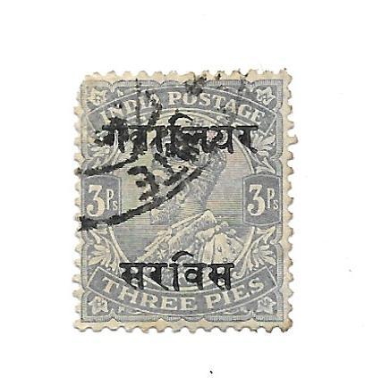 India Gwalior 1913 - Scott #O21 *