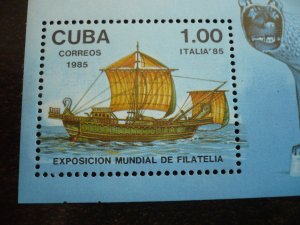 Stamps - Cuba - Scott# 2809 - Souvenir Sheet