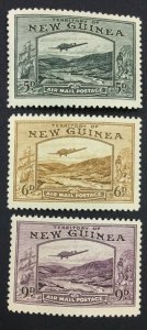 MOMEN: PAPUA NEW GUINEA SG #218-220 1939 MINT OG NH £104++ LOT #64649