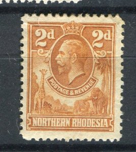 NORTHERN RHODESIA; 1930s early GV pictorial Mint hinged Shade of 2d. value