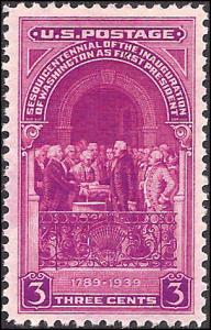 854 Mint,OG,NH... SCV $0.60