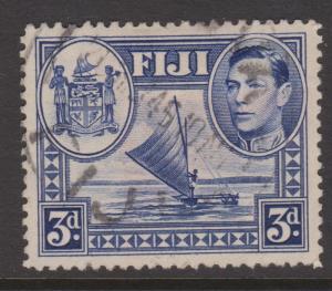 Fiji 1941 3d Deep Ultra Sc#122 Used